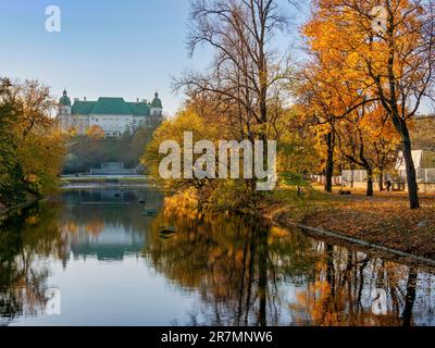 Ujazdow Castle Housing Center for Contemporary Art, Varsavia, voivodato Masoviano, Polonia Foto Stock