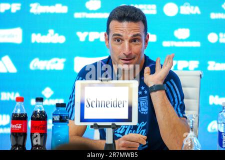 Leonel Scaloni allenatore argentino Foto Stock