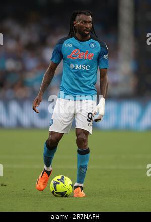 Napoli, Italia. 4th giugno, 2023. Andre Anguissa di SSC Napoli durante la Serie A match a San Paolo, Napoli. Il credito di immagine dovrebbe essere: Jonathan Moskrop/Sportimage Credit: Sportimage Ltd/Alamy Live News Foto Stock