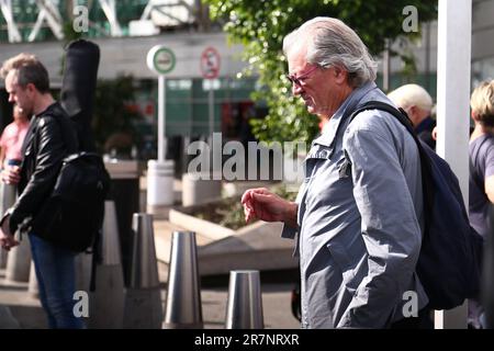 Viola profondo arrivo a Buenos Aires Foto Stock