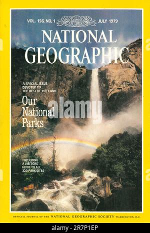Copertina rivista National Geographic luglio 1979 Foto Stock