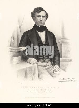 Franklin Pierce 1852 Foto Stock