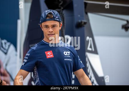 Alexander Albon (IND) Williams FW45.durante il giorno 1 DI FORMULA 1 PIRELLI GRAND PRIX DU CANADA 2023 - dal 15th al 18th giugno 2023 a Montreal, Quebec, Canada Foto Stock