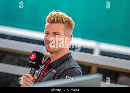 Nico Hulkenberg (GER) Haas F1 Team.durante il giorno 1 DI FORMULA 1 PIRELLI GRAND PRIX DU CANADA 2023 - dal 15th al 18th giugno 2023 a Montreal, Quebec, Canada Foto Stock