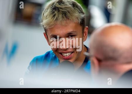 Alexander Albon (IND) Williams FW45.durante il giorno 1 DI FORMULA 1 PIRELLI GRAND PRIX DU CANADA 2023 - dal 15th al 18th giugno 2023 a Montreal, Quebec, Canada Foto Stock