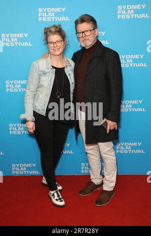 Sydney, Australia. 17th giugno 2023. Festival del film di Sydney 70th: Prima mondiale, tappeto rosso Scarygirl all'evento Cinemas George Street. Nella figura: da confermare. Credit: Richard Milnes/Alamy Live News Foto Stock