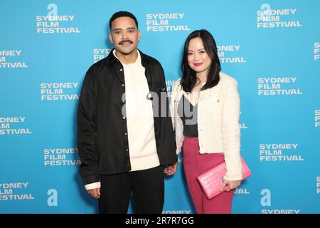 Sydney, Australia. 17th giugno 2023. 70th Sydney Film Festival: Prima mondiale, Bay of Fires red carpet all'Event Cinemas George Street. Nella figura: da confermare. Credit: Richard Milnes/Alamy Live News Foto Stock