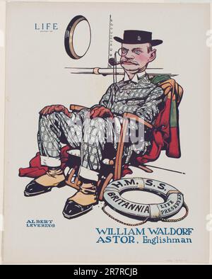 William Waldorf Astor 1905 Foto Stock