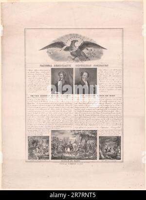 Nomina repubblicana democratica nazionale 1840 Foto Stock