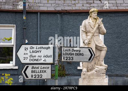 Pettigo, Contea di Donegal, Irlanda Foto Stock