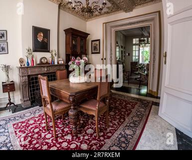 Questo è l'interno della casa e del museo di Talbot House, nella città belga di Poperinge, conosciuta durante la prima guerra mondiale come Pop. Foto Stock