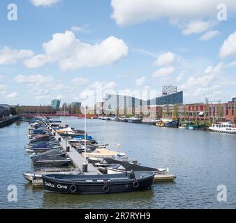 Amsterdam, Paesi Bassi - lo sviluppo di alloggi per balene di D e Architecten Foto Stock