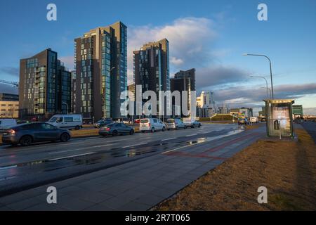 Reykjavík, Hofudborgarsvaedid, Islanda Foto Stock