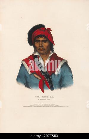 Nea-math-la - Un capo di Seminole 1838 Foto Stock