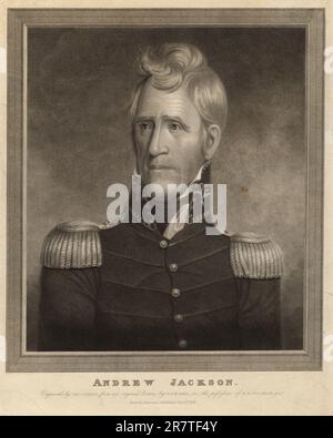 Andrew Jackson 1826 Foto Stock