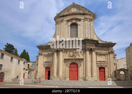 Chiesa di Notre-Dame-des-Pommiers, Beaucaire, Gard, Provenza, Francia Foto Stock