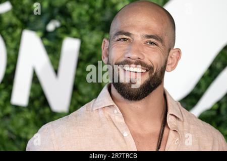 Monte Carlo, Monaco. 17th giugno, 2023. Moise Santamaria partecipa alla fotocall di un si Grand Soleil durante il 62nd° Festival televisivo di Monte Carlo il 17 giugno 2023 a Monte-Carlo, Monaco. Photo by David Niviere/ABACAPRESS.COM Credit: Abaca Press/Alamy Live News Foto Stock