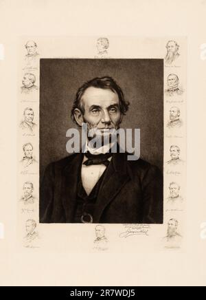 Lincoln e i suoi tenenti 1911 Foto Stock