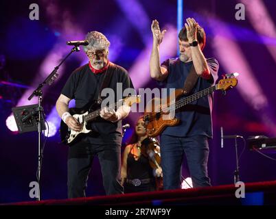 L'Alabama si esibisce durante il giorno 4 del CMA Fest al Nissan Stadium giovedì 11 giugno 2023, a Nashville, Tennessee. (Foto di: Amiee Stubbs/imageSPAC Foto Stock