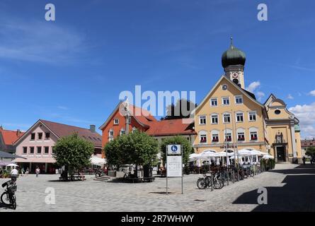 Germania, Immenstadt im Allgau. Foto Stock