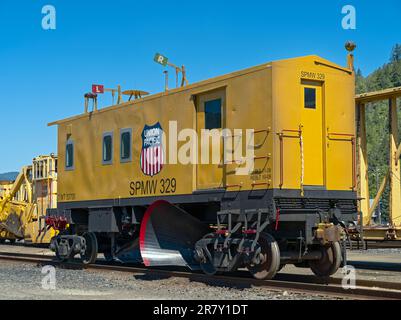 La storica Flanger del SPMW329 fu costruita nel 1938 Foto Stock