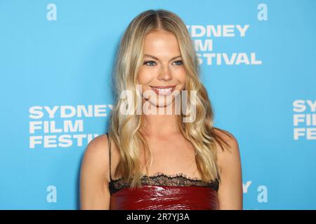 Sydney, Australia. 18th giugno 2023. Festival del film di Sydney 70th: Prima Australiana, Indiana Jones e il tappeto rosso Dial of Destiny allo state Theatre, 49 Market Street. Foto: Georgia May Davis. Credit: Richard Milnes/Alamy Live News Foto Stock