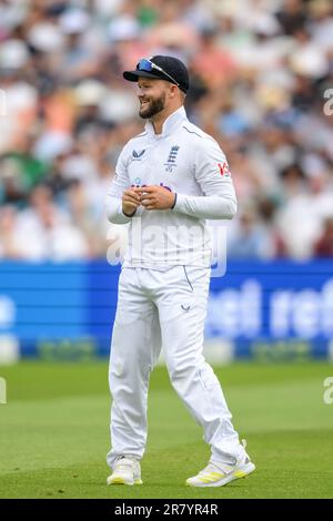 Birmingham, Regno Unito. 18th giugno, 2023. Ben Duckett of England durante il LV= Insurance Ashes First Test Series Day 3 Inghilterra contro Australia a Edgbaston, Birmingham, Regno Unito, 18th giugno 2023 (Photo by Craig Thomas/News Images) a Birmingham, Regno Unito il 6/18/2023. (Foto di Craig Thomas/News Images/Sipa USA) Credit: Sipa USA/Alamy Live News Foto Stock