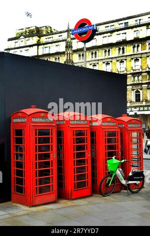 E bikes Londra Foto Stock