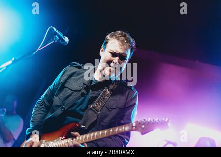 La band Billy Walton si è esibita al Nigh and Day Cafe (Manchester-Regno Unito) il 7th di Abril 2019. Foto Stock