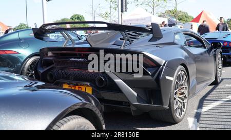 Lamborghini Huracan sto - Coventry Moto Fest - Covmotofest 2023 Foto Stock