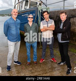 Ultan Conlon e band, Knightstown Valentia Island, Kerry Foto Stock