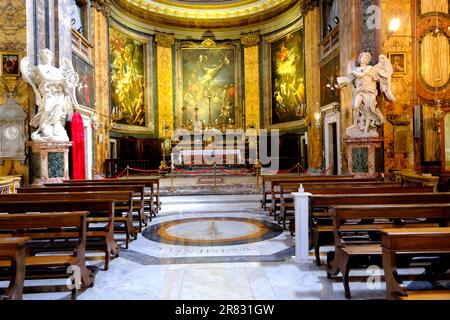 Basilica di Sant'Andrea delle Fratte a Roma Foto Stock