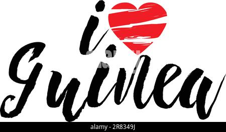 Nome del paese in elegante Grunge Tipografia Lettering testo Vector Art Design Illustrazione Vettoriale