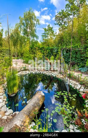 'L'Alliance des Courants' / 'il giardino resiliente' mostra ornamentale al Domaine de Chaumont-sur-Loire, Loir-et-Cher (41), Francia. Foto Stock