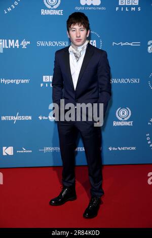 Londra, Regno Unito. 02nd Dec, 2018. Barry Keoghan partecipa ai British Independent Film Awards 21st all'Old Billingsgate di Londra, Inghilterra. (Foto di Fred Duval/SOPA Images/Sipa USA) Credit: Sipa USA/Alamy Live News Foto Stock