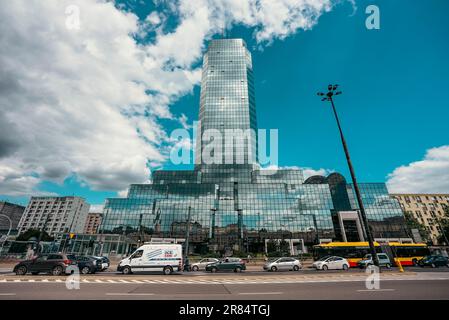 Varsavia, Polonia - 5 luglio 2022: Ottima vista di Varsavia, la capitale e la città più grande della Polonia. Foto Stock