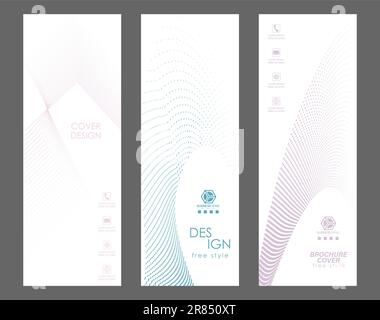 Modello astratto. Modello per la progettazione di banner, poster e poster. Layout della copertina, degli opuscoli, degli opuscoli e dei cataloghi. Un'idea per cre Illustrazione Vettoriale
