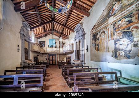 Chiesa di San Christopher a Cortona, Toscana, Italia Foto Stock