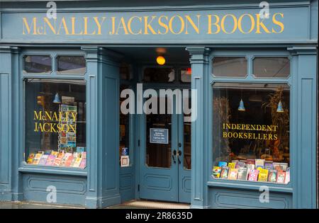 McNally Jackson Books al South Street Seaport di Manhattan Foto Stock