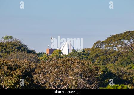 Tempio di buona volontà sotto forma di piramide Foto Stock