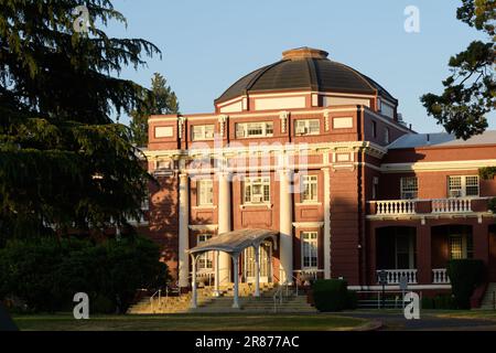 Salem, OR, USA - 12 giugno 2023; il Dome Building presso l'ex campus dell'Oregon state Hospital di Salem Foto Stock