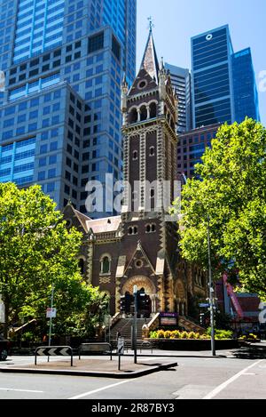 St Michael's Uniting Church, Melbourne, Victoria, Australia Foto Stock