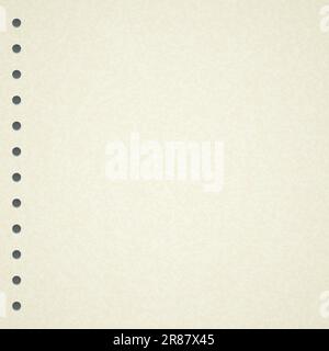 Vuota illustrazione vettoriale della vecchia nota Illustrazione Vettoriale