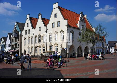 Municipio, Haltern, zona della Ruhr, Renania settentrionale-Vestfalia, Germania, Muensterland Foto Stock