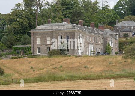 Casa Boconnoc, Cornwall Foto Stock