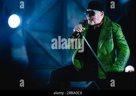 Roma, Italia. 17th giugno, 2023. Vasco Rossi Live allo Stadio Olimpico di Roma il 17 giugno 2023. (Foto di Fabrizio di Bitonto/Pacific Press/Sipa USA) Credit: Sipa USA/Alamy Live News Foto Stock