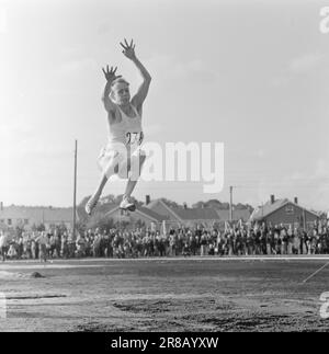 Attuale 36-3-1960 : Immaginate se abbiamo vinto l'oro la Norvegia sta inviando una grande squadra alle Olimpiadi di Roma. Le medaglie non sono mai appese così in alto. Non osiamo crederci, ma immaginate se abbiamo vinto l'oro... Foto: Aage Storløkken / Aktuell / NTB ***FOTO NON ELABORATA*** Foto Stock