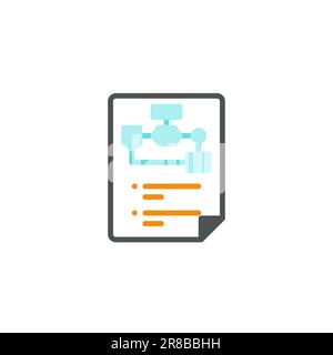 Pianificare, pianificare e strutturare le soluzioni aziendali per la massima efficienza Illustrazione Vettoriale