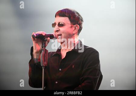 Soft Cell si esibisce al Lets Rock Leeds 80s Festival , Leeds UK , 17.06.2023 Foto Stock