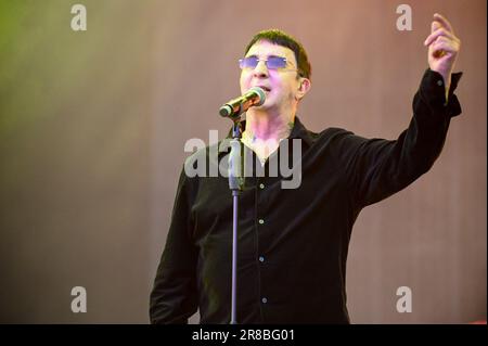 Soft Cell si esibisce al Lets Rock Leeds 80s Festival , Leeds UK , 17.06.2023 Foto Stock